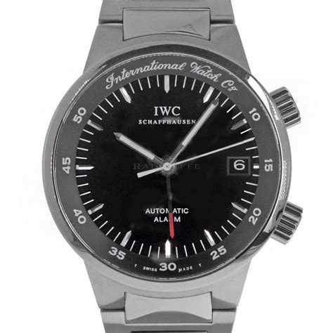 iwc alarm watch|Automatic self.